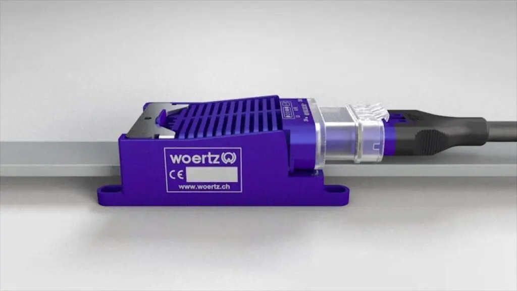 Illustrazione di montaggio Woertz scatola di connessione rapida 04