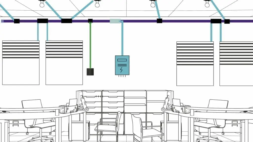 automazione degli edifici decentralizzata