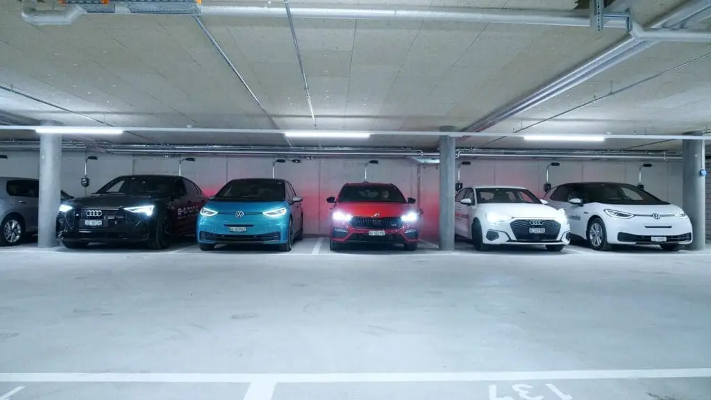 Infrastruttura di ricarica per garage