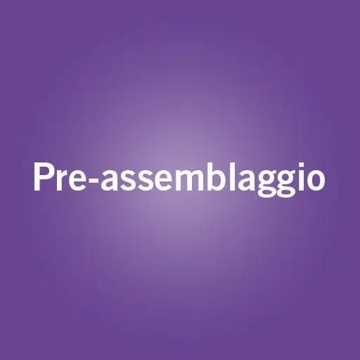 Preassemblaggio - Titolo
