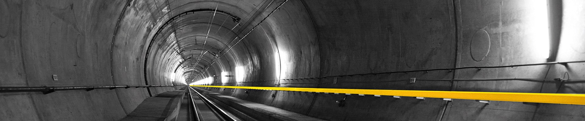 illuminazione del tunnel di base del Gottardo