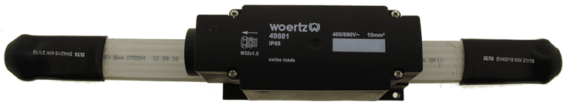Cavo piatto del sistema Woertz power-5G10mm2-IP